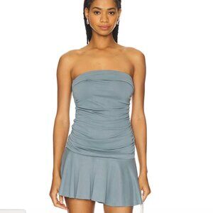 Geel Mia Dress | Washed Blue | XS